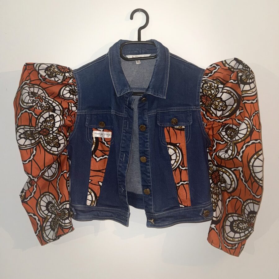veste en jean upcyclée - Marija Stoja