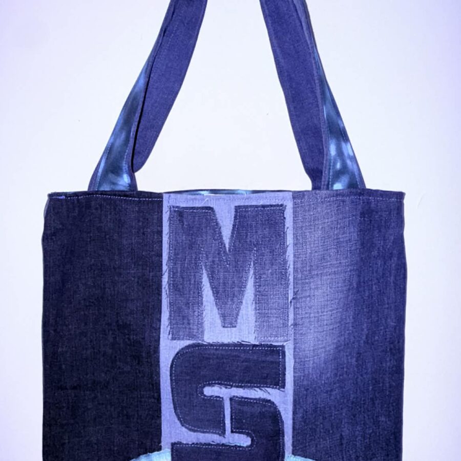 tote bag upcyclé en jean - Marija Stoja
