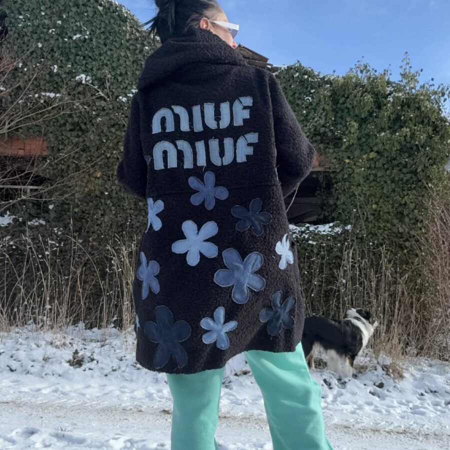 manteau upcyclé - Marija Stoja
