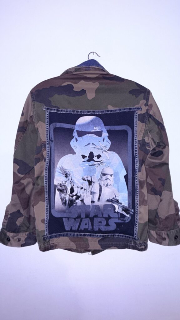 Veste militaire upcyclé - Star Wars
