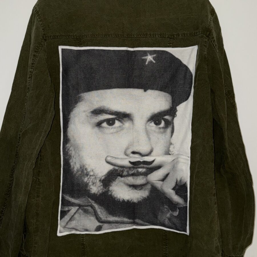 Chemise customisée Che Guevara – pièce unique