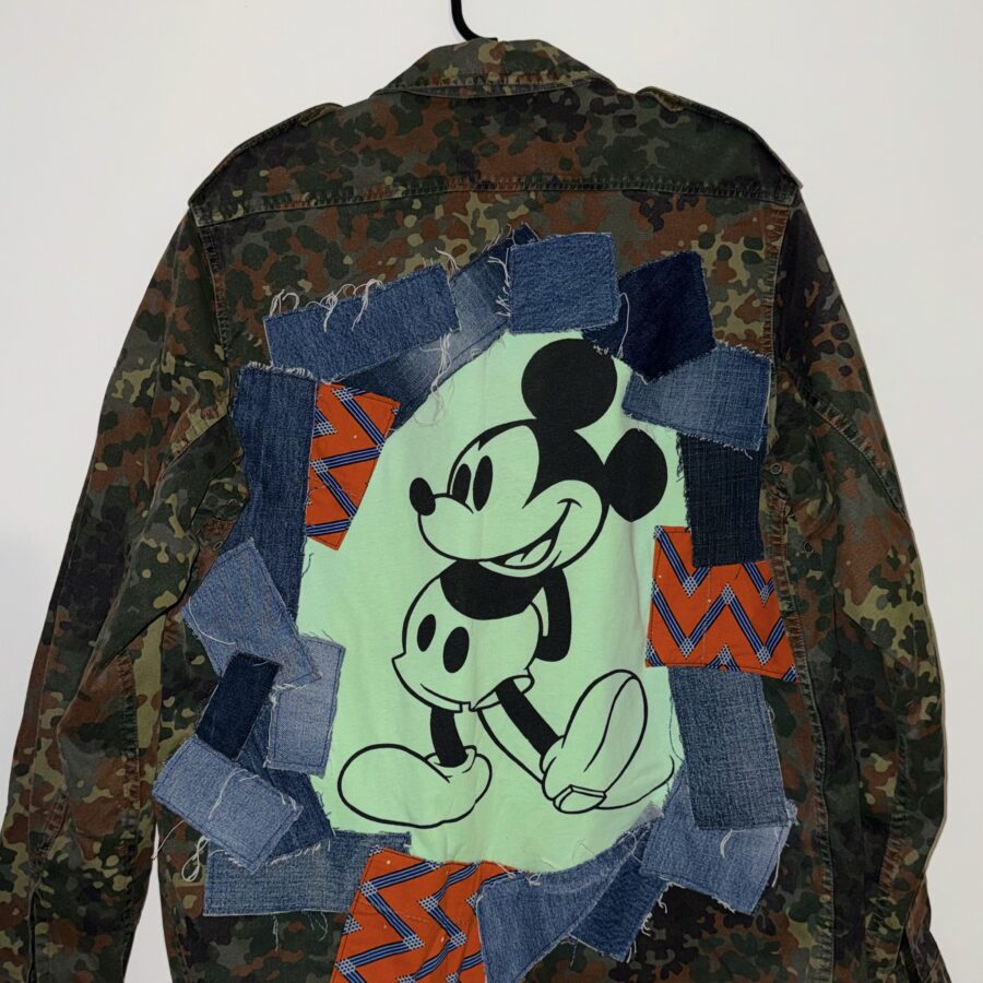 veste militaire customisée